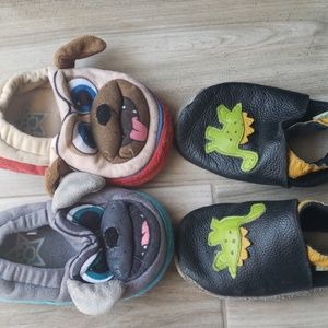 Puppy dog pal slippers and sayoyo slippers